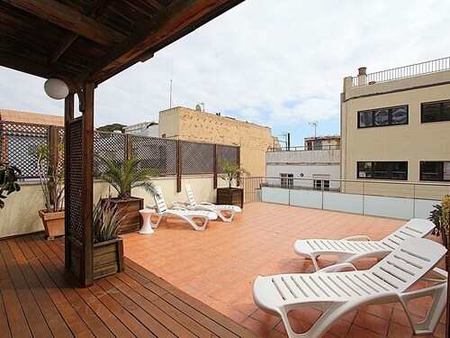 110m² Apartment, Rooftop Terrace, 100m from Beach, A/C, Parking, WiFi - Lloret de Mar