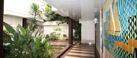 Overnattingsstedets uteområder