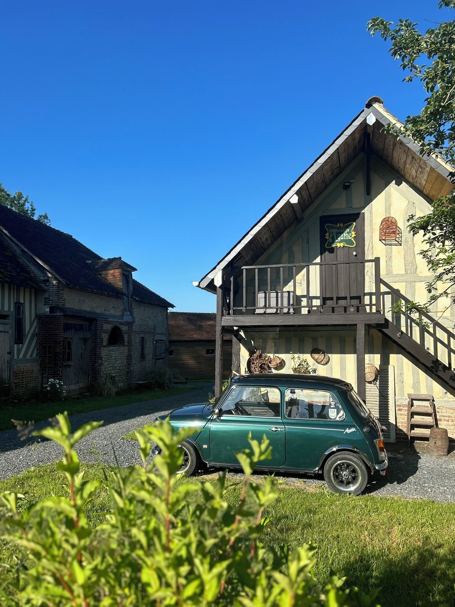 Façade de l’hébergement