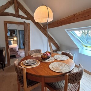 Lägenhet Deluxe - utsikt mot dalen - annex | Vardagsrum