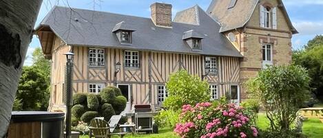 Façade de l’hébergement