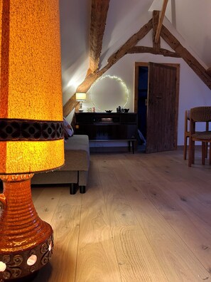 Lägenhet Deluxe - utsikt mot dalen - annex | Vardagsrum