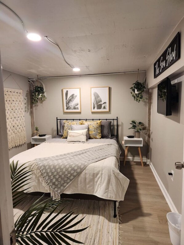 2 chambres, bureau, Wi-Fi gratuit, draps fournis