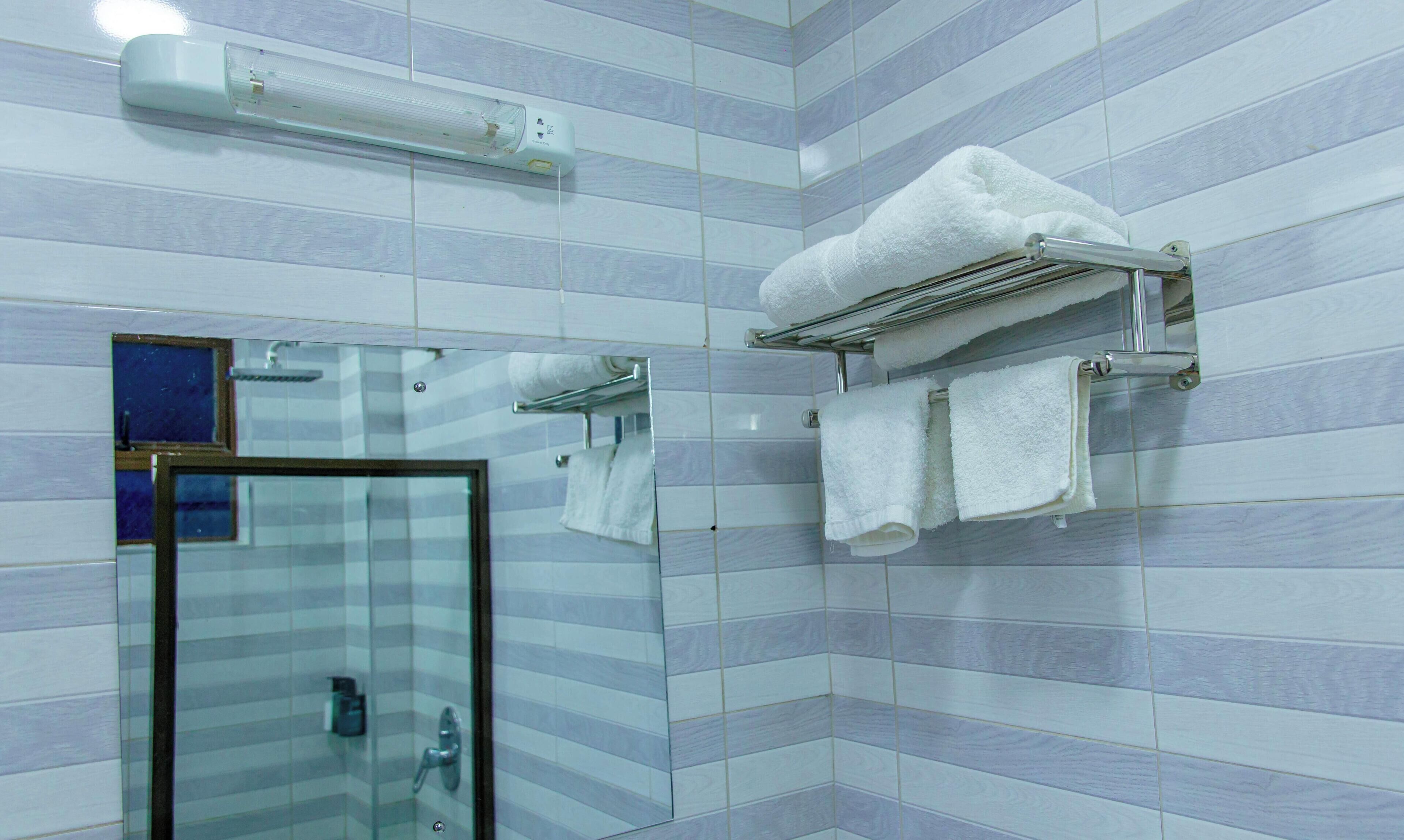 Executive-Zimmer, Seeblick | Badezimmer