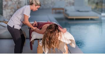 Hot stone massages, deep-tissue massages, Swedish massages