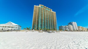 On the beach