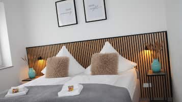 1 soverom, strykejern/-brett, reiseseng for barn og wi-fi (inkludert)