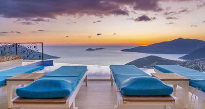 Stone Villa with infinity pool and wonderful view