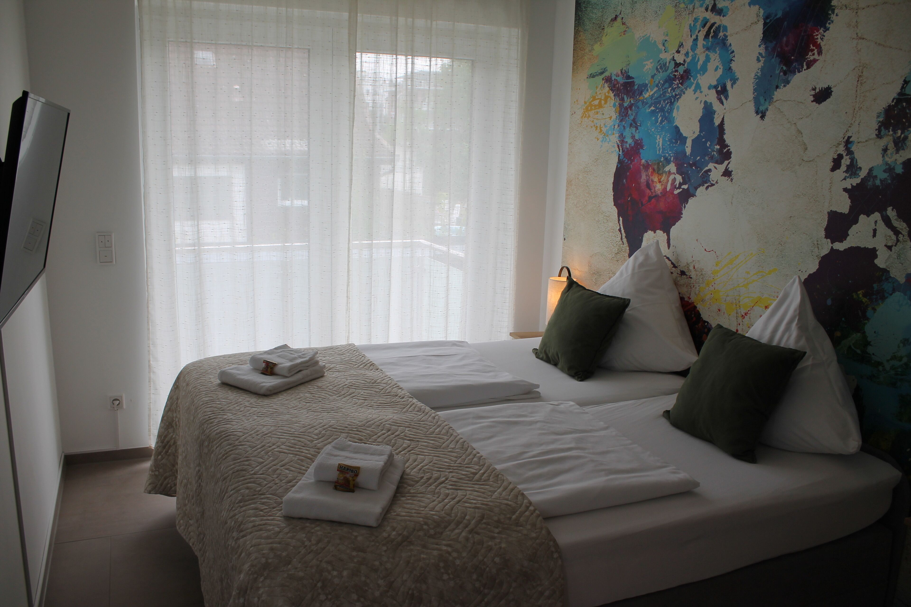 1 Schlafzimmer, Reisekinderbett, WLAN, Bettwäsche