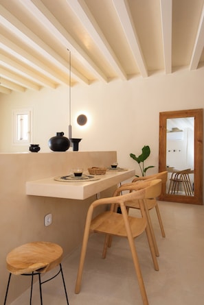 Exclusive Villa, 1 Bedroom, Private Pool, Sea View | Private kitchen | Fridge, microwave, oven, dishwasher - Filadaki Villas (Sifnos)