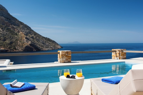 Deluxe Villa, 2 Bedrooms, Private Pool, Sea View | View from room