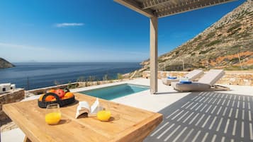 Villa exclusiva, 1 habitación, piscina privada, vistas al mar | Piscina privada