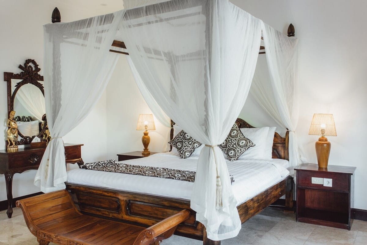 Villa | 1 dormitorio, caja fuerte, wifi gratis y ropa de cama