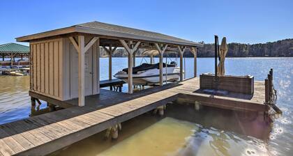 Pet-friendly Lake Sinclair Home w/ Boat Dock!