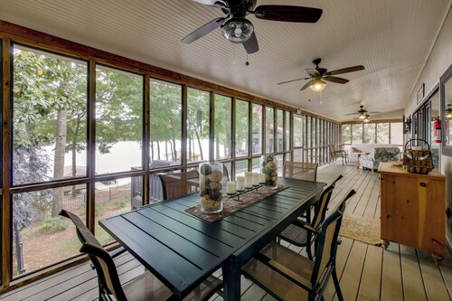 Pet-friendly Lake Sinclair Home w/ Boat Dock!