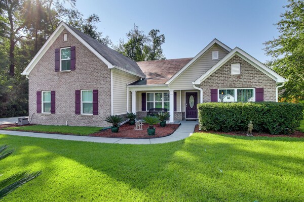 Screened Patio: Rincon Home, 18 Mi To Savannah! - Rincon, GA