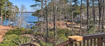 Luxe Lake House w/ Pool & Dock on Deep Water Cove!