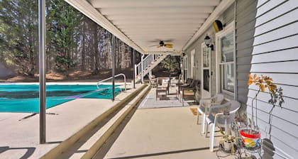 Immaculate Suwanee House w/ Pool & Game Room!
