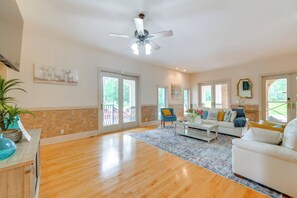 House (Multiple Bedrooms) | Interior - Spacious Georgia Vacation Rental w/ Large Deck (Leesburg)