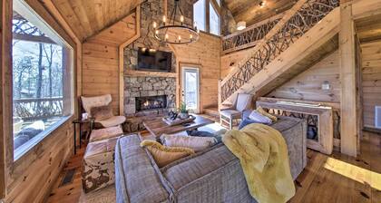 Stunning Escape w/ Loft, Hot Tub + Mtn Views!
