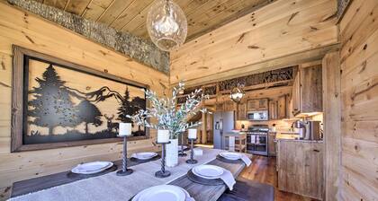 Stunning Escape w/ Loft, Hot Tub + Mtn Views!