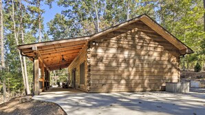 Exterior - Coosawattee River Resort Cabin w/ Private Hot Tub! (Ellijay)