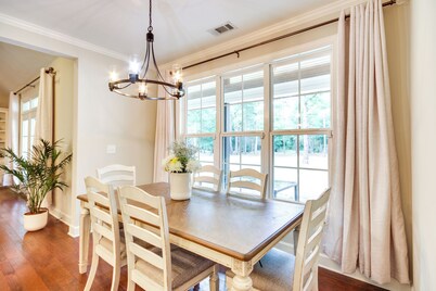 Stylish Hephzibah Home w/ Fire Pit & Theater Room!