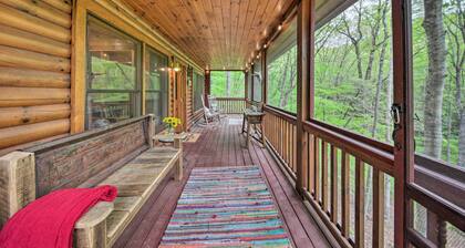 Peaceful Blue Ridge Cabin w/ Decks & Fire Pit