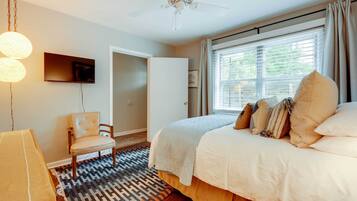 公寓 (2 Bedrooms) | 2 間臥室、筆電工作空間、熨斗/熨衣板、免費搖籃/嬰兒床