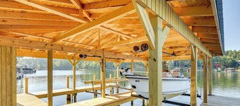 Waterfront Sparta Retreat w/ Dock, Deck & Grill