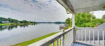 Waterfront Sparta Retreat w/ Dock, Deck & Grill