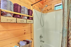 House (2 Bedrooms) | Interior - 'bigfoot's Hideout' in Blue Ridge w/ Hot Tub! (Blue Ridge)