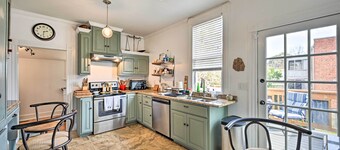 Historic 'watson' Brick House w/ Private Deck!