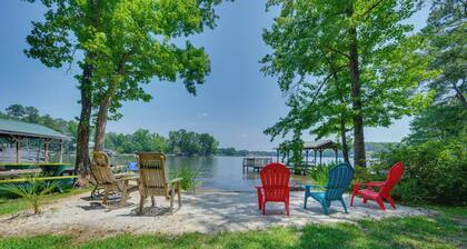 Lake Sinclair 'crooked Creek Cottage' w/ Fire Pit!