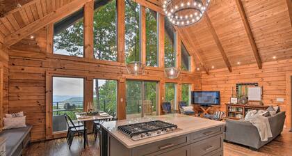Luxe Jasper Cabin w/ Deck + Blue Ridge Mtn Views!