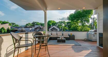 Nashville Home w/ Rooftop Deck < 2 Mi to Dtwn