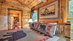 Unclassified image, 2 of 42, button - Luxe Blue Ridge Cabin Chasing Dreams w/ Hot Tub (Blue Ridge)