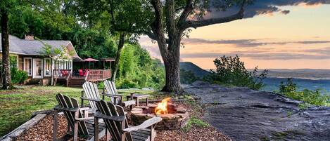 Façade de l’hébergement