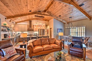 House (3 Bedrooms) | Interior - 'cork & Creek Cottage' w/ Mtn & Pasture Views! (Ellijay)