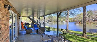 Lakefront Eatonton Home: Boat Dock + Fire Pit