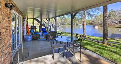 Lakefront Eatonton Home: Boat Dock + Fire Pit