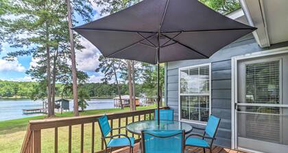 Waterfront Lake Sinclair Home w/ Boat Dock!