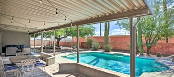 Tucson Getaway w/ Private Pool & Gas Grill!