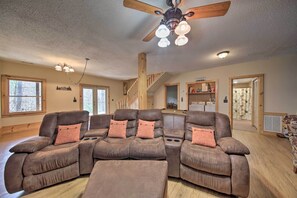 House (3 Bedrooms) | Interior - Cozy Blue Ridge Cabin w/ Sauna & Trail Access! (Blue Ridge)