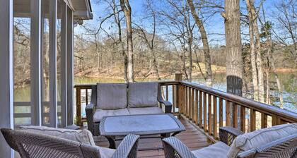 Large Lavonia Home w/ Party Dock on Lake Hartwell!