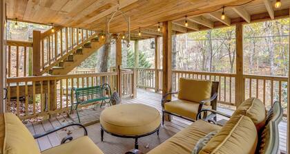 'little Fox Den Ellijay Cabin Rental w/ Hot Tub!