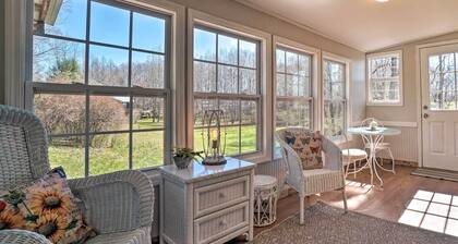Wine Country Retreat w/ Fire Pit + Sunroom!