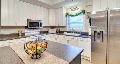 Bright Guyton Home w/ Private Yard & Hot Tub!