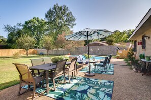 Terrace/patio - Jackson Vacation Rental w/ Private Pool & Garden! (Jackson)