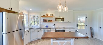 Modern Clarkesville Cottage w/ Decks & Patio!